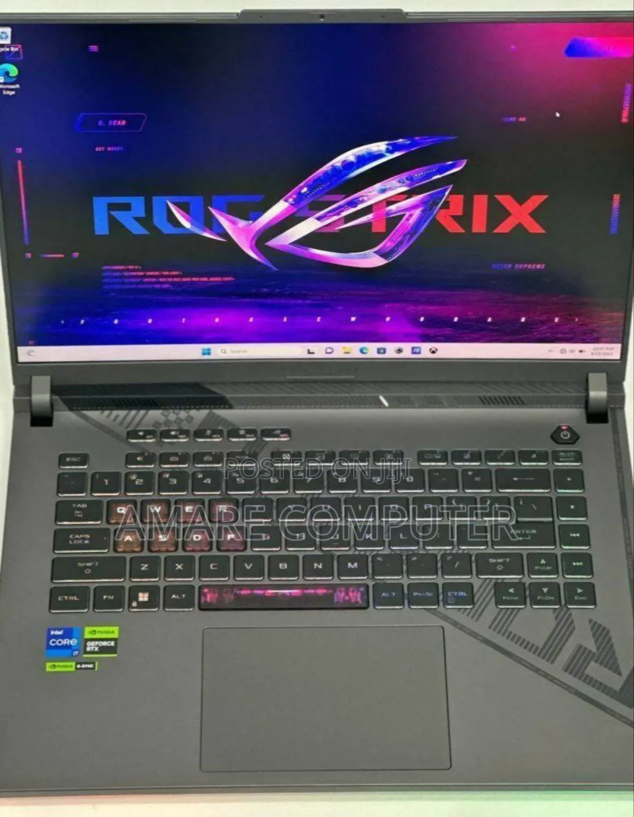 New Laptop Asus ROG Strix G16 G614 32GB Intel Core I9 SSD 2T