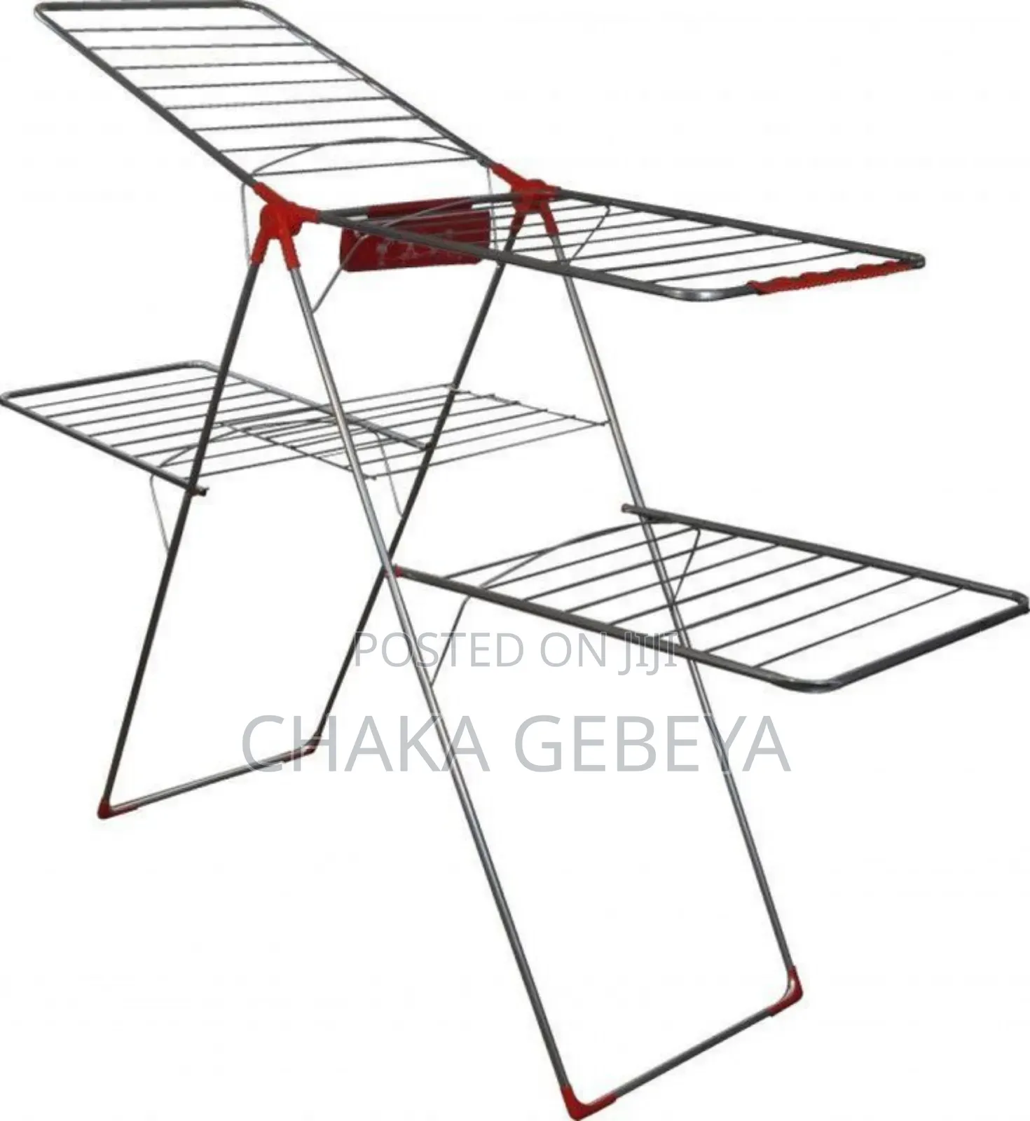 Space-saving Turkish Laundry Rack With Shoe Sock Holders