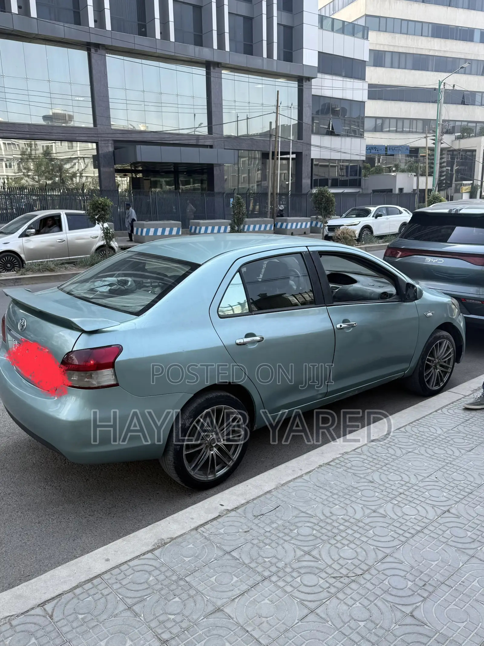 Toyota Yaris 2007 Green