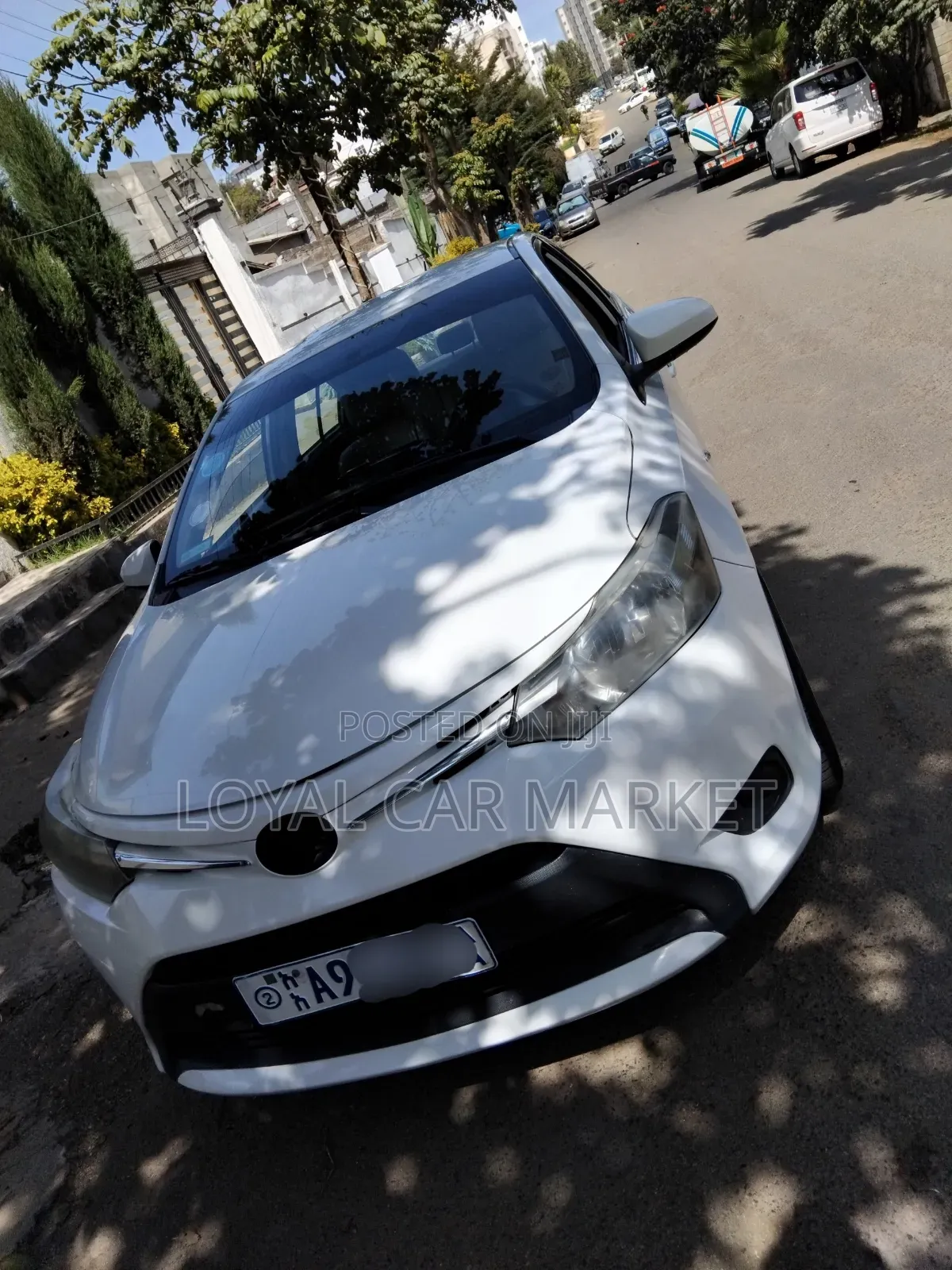 Toyota Yaris 2013 White