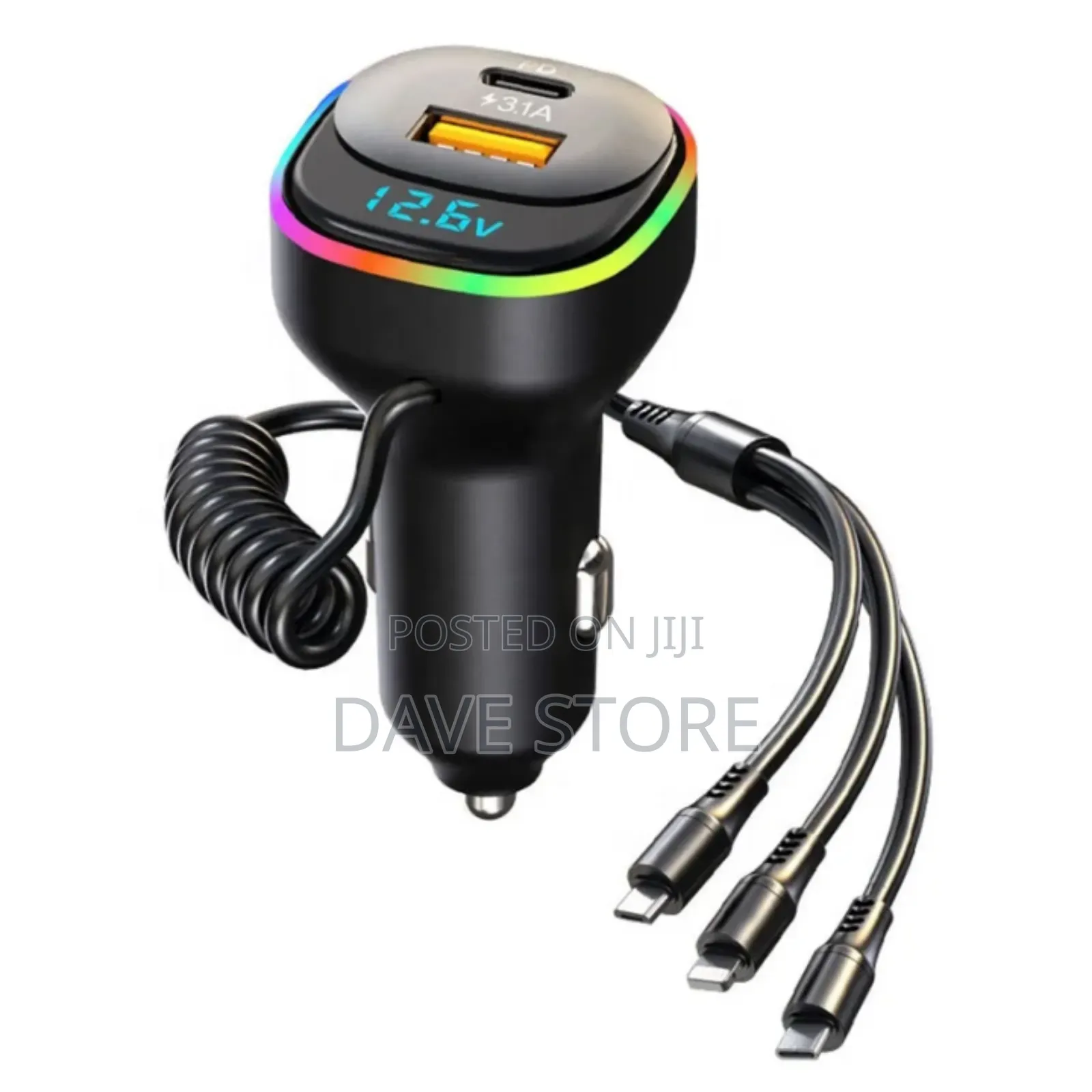 3in1 Car Charger And Mp3 Player