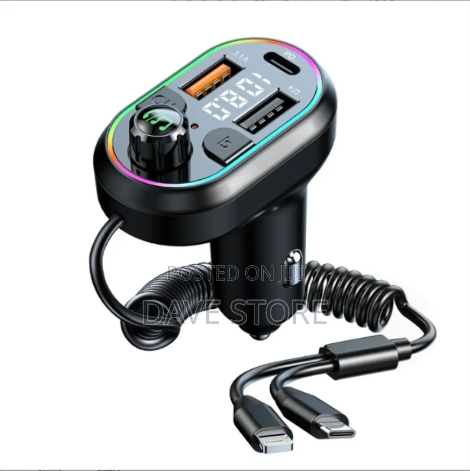 3in1 Car Charger And Mp3 Player