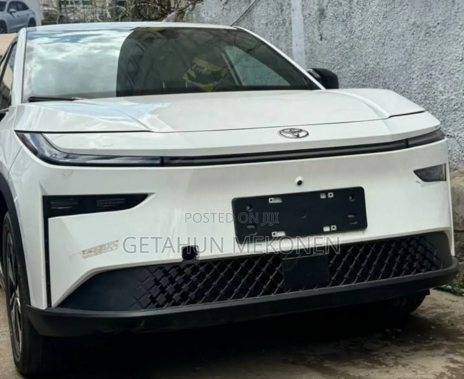 New Toyota bZ3 2025 White