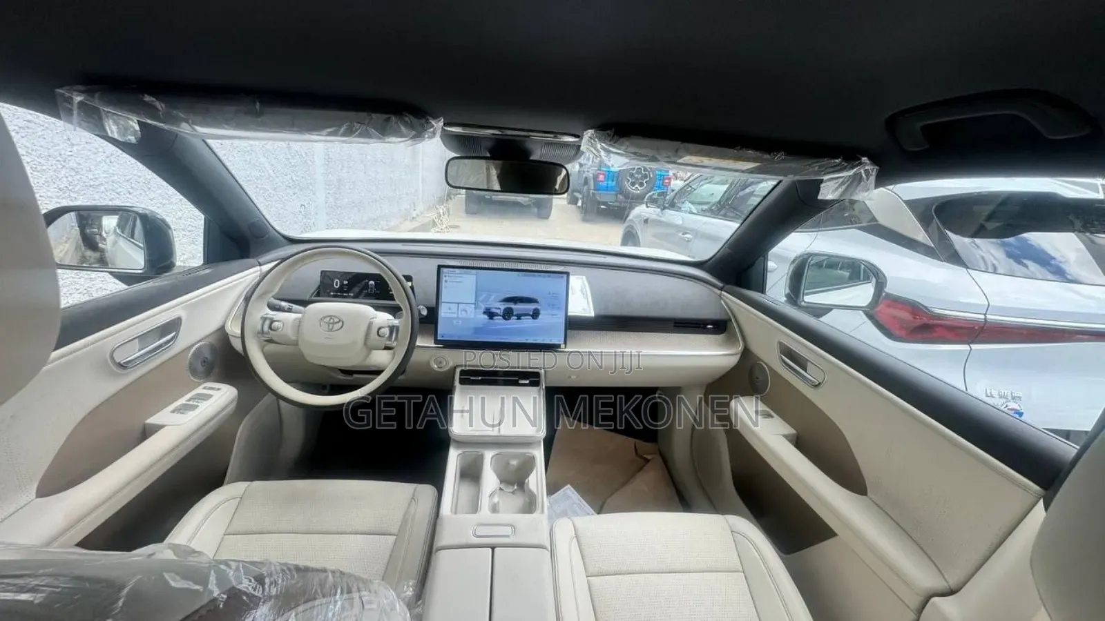 New Toyota bZ3 2025 White