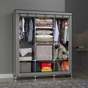 Instant Closet Solution For Students - Spacious Storage Wardrobe
