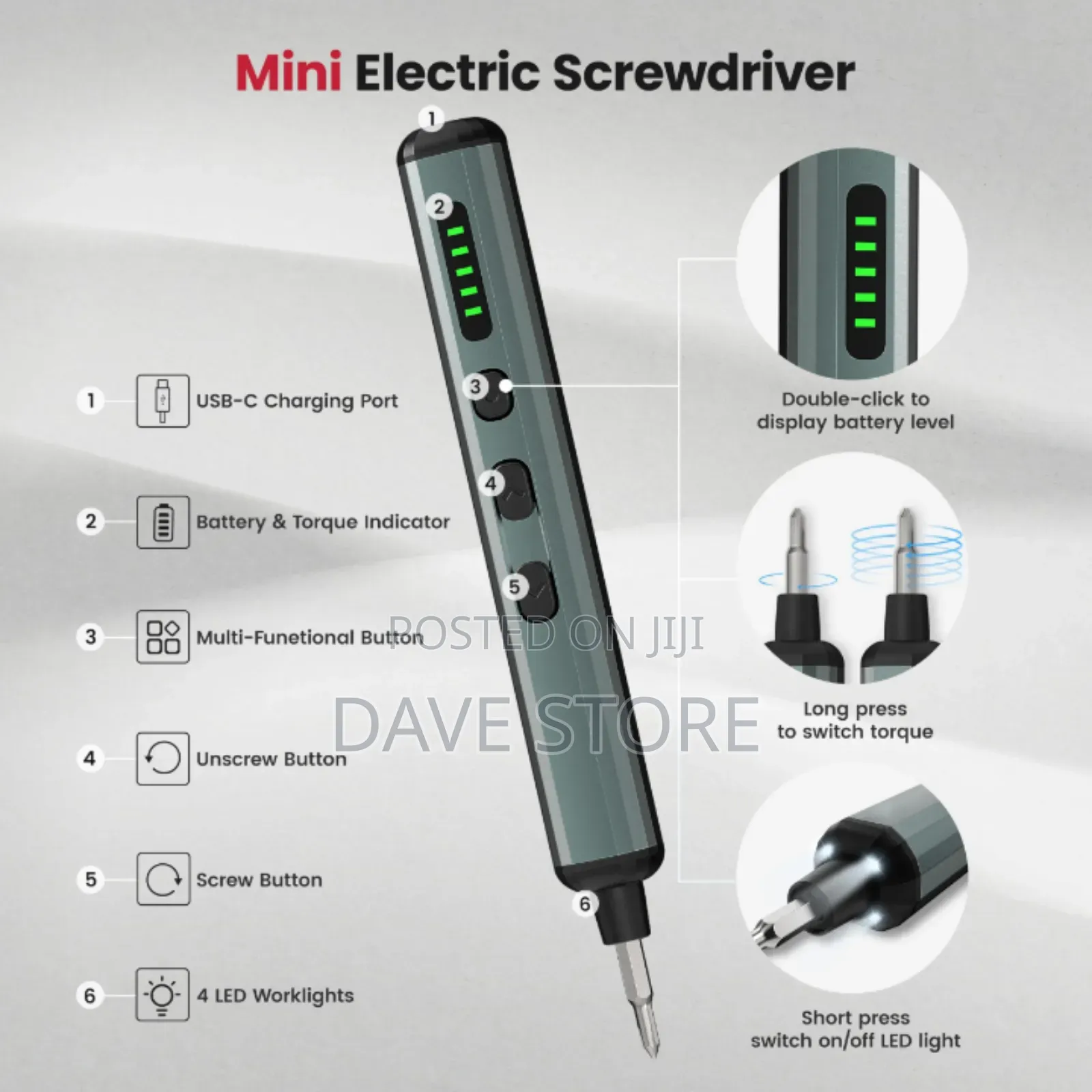 The 68-in-1 Electric Precision Screwdriver