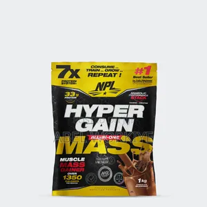 Hyper Gain Protein All in One Mass ከስምንት በላይ ለገዛ ዋጋ ይቀንሳል ።