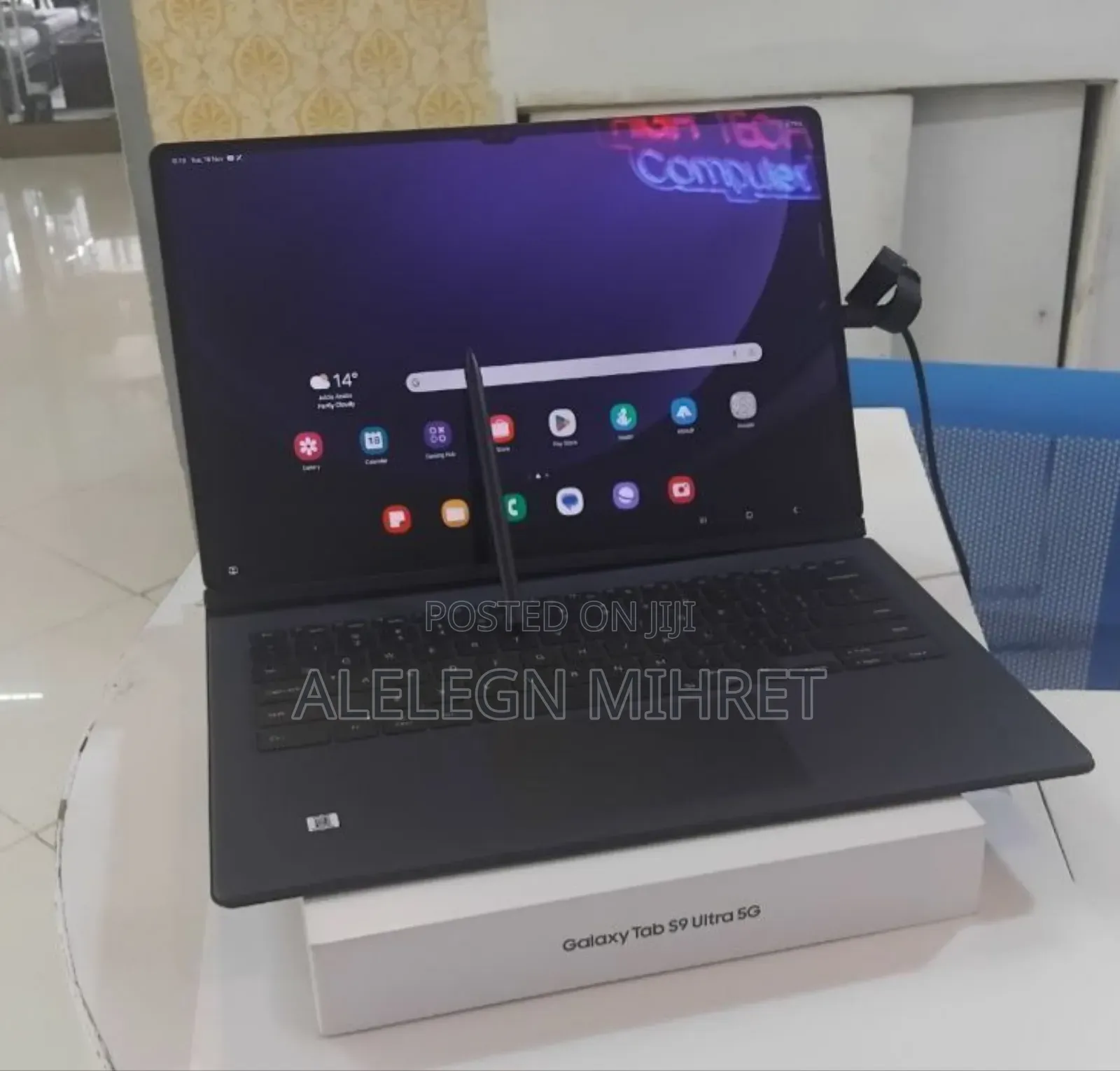 New Samsung Galaxy Tab S9 128 GB Black