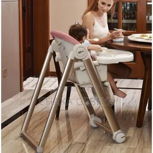 3-in-1 High Chair: Feeder, Play Chair Recliner - For 0-4+ Years