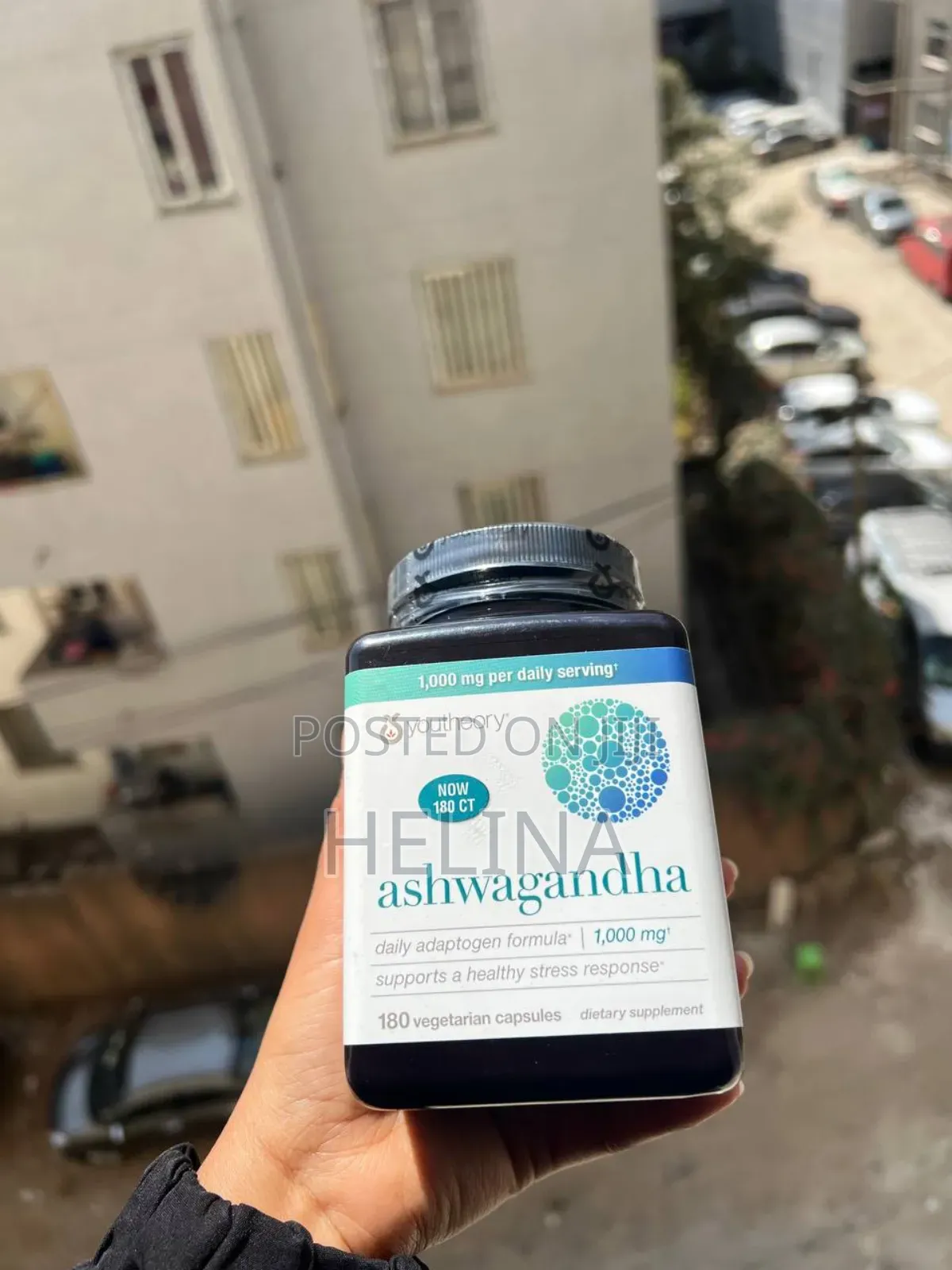 Youtheory Ashwaganda 180 Veg Caps Original From Usa