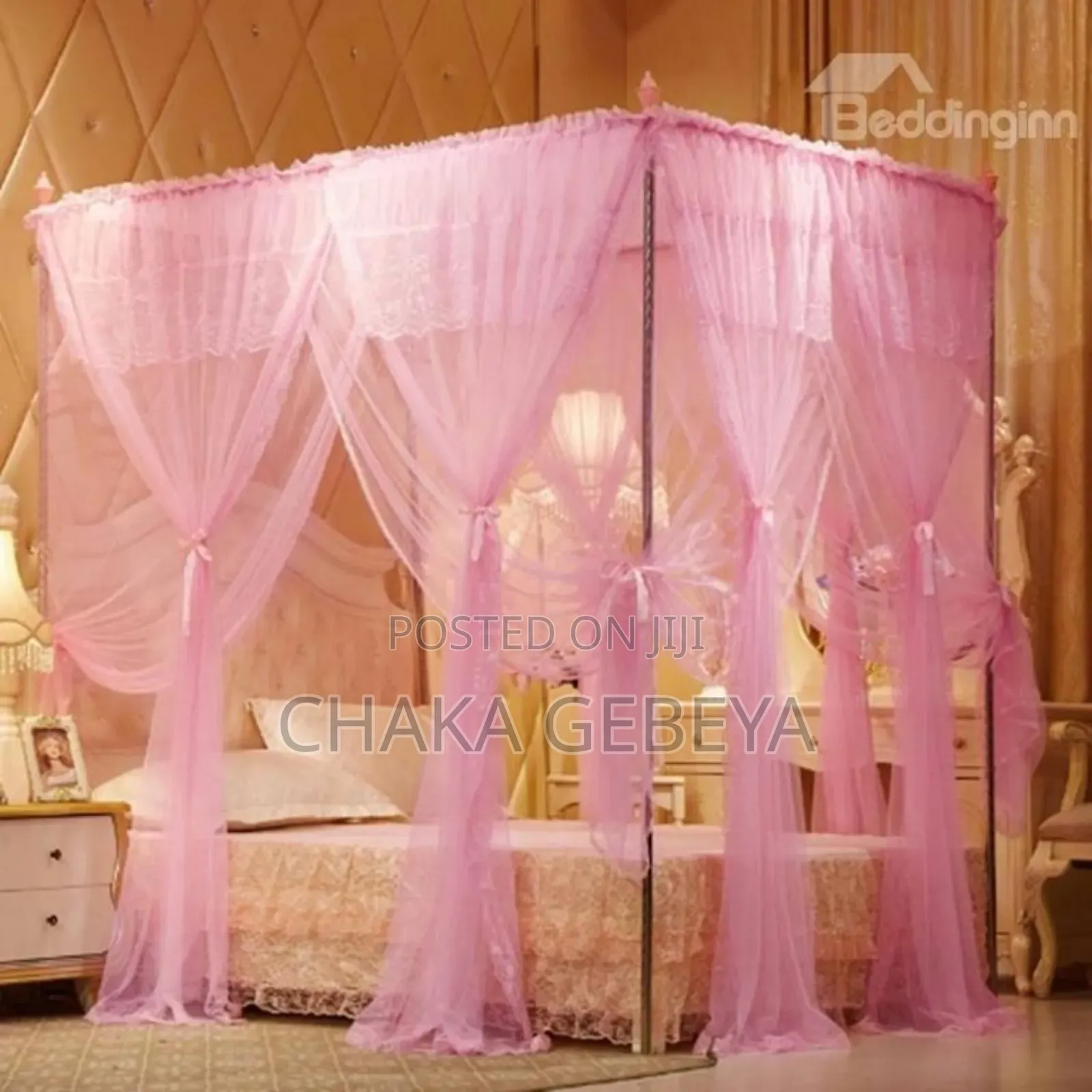 Decorative Protective Bed Canopy-No Chemicals,Safe for Kids Adults