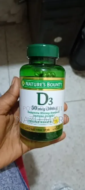 Nature's Bounty Vitamin D3