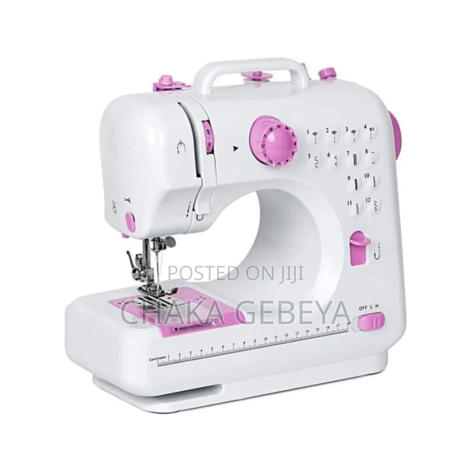 Sm-505a Electric Sewing Machine - 12 Stitch Types, Led Light, Foot