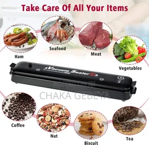 Automatic Food Vacuum Sealer - Preserves Freshness for Meat, Coffee,