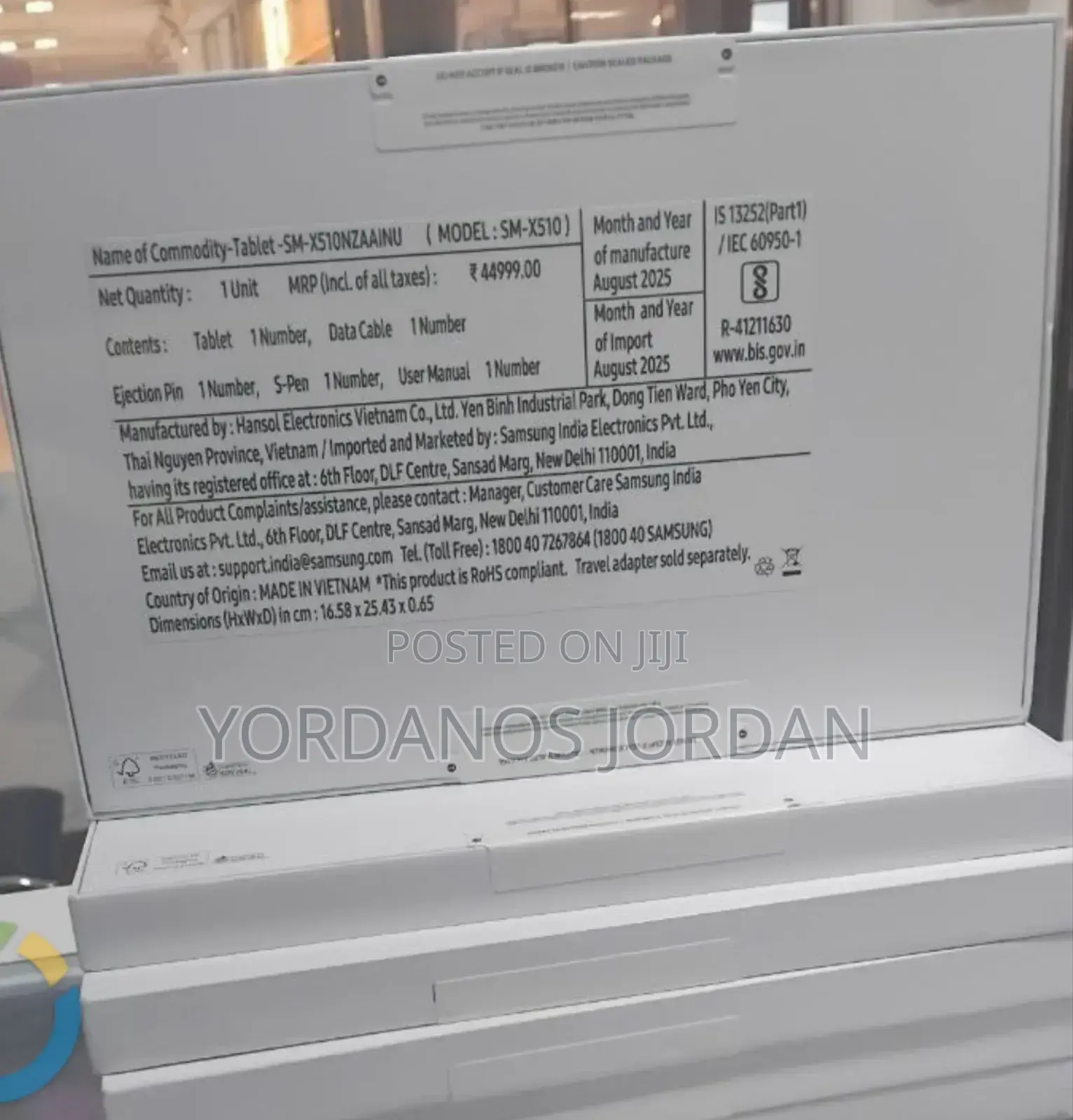 New Samsung Galaxy Tab S9 FE 128 GB