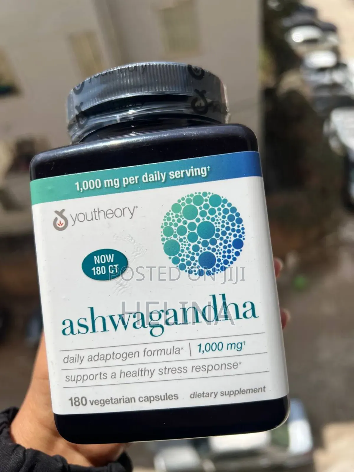 1000mg Per Serving Ashwaganda Dietarysupplement 180 Veg Caps From Usa