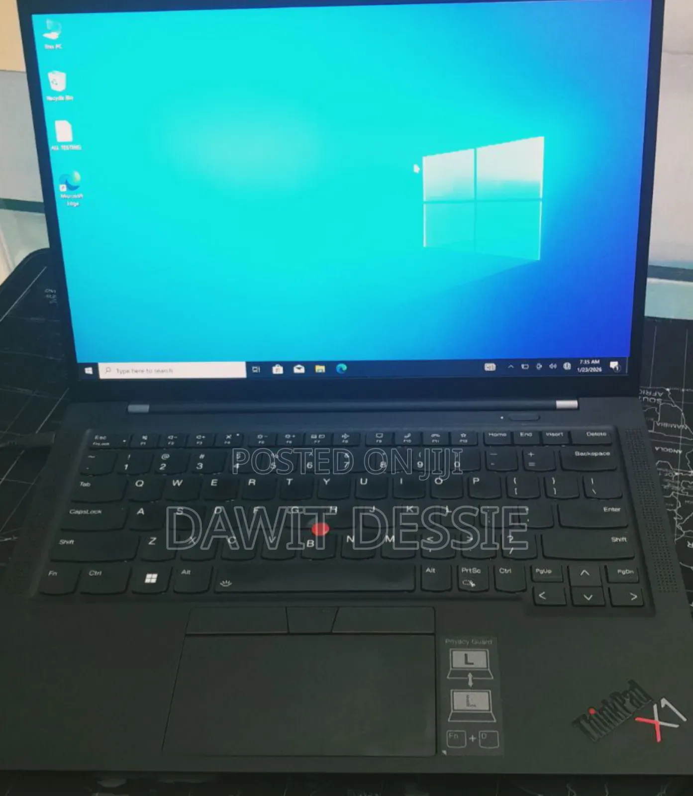 New Laptop Lenovo ThinkPad X1 Carbon 16GB Intel Core I7 SSD 512GB