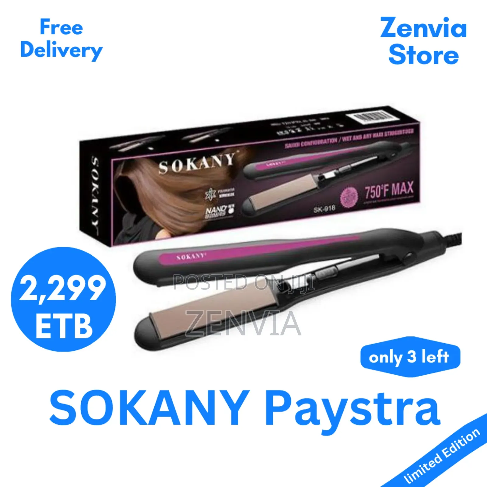 Sokany Paystra/Free Delivery/