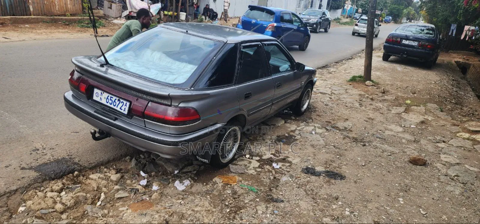 Toyota Corolla II 1.3 FWD 1991 Gray