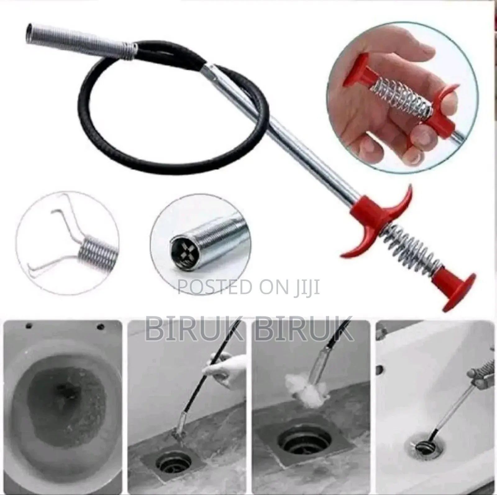 Long Sewer Cleaning Wire Spring