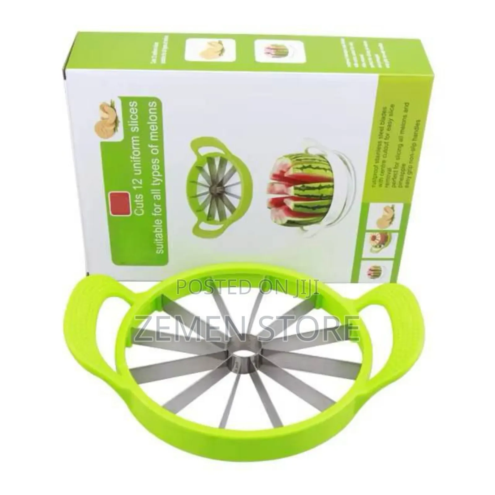 የሐብሐብ መቁረጫ Watermelon Slicer Cutter - Stainless Steel Extra Large