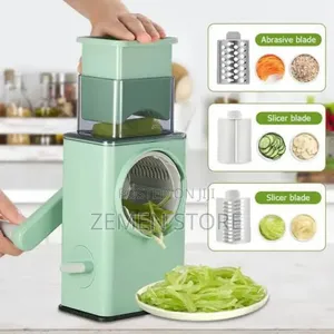 የአትክልት መቁረጫ Manual Vegetable Cutter - 3 in 1 Grater Slicer