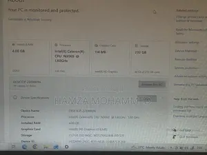 Laptop HP 14S 4GB Intel Celeron SSD 256GB