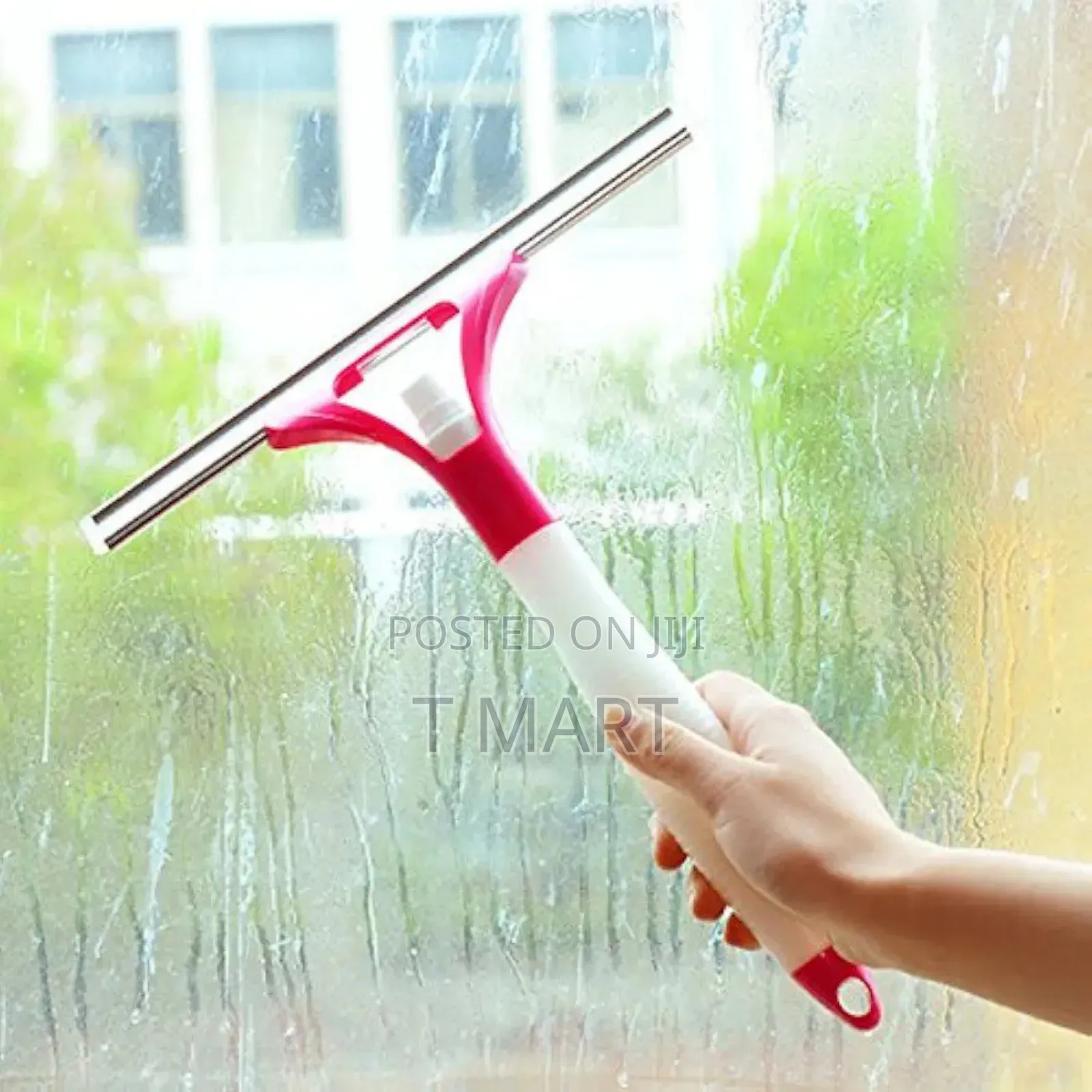 Spray With Wiper Blede Window Cleaner