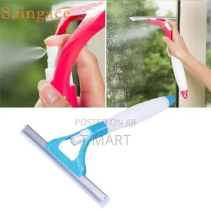 Spray With Wiper Blede Window Cleaner