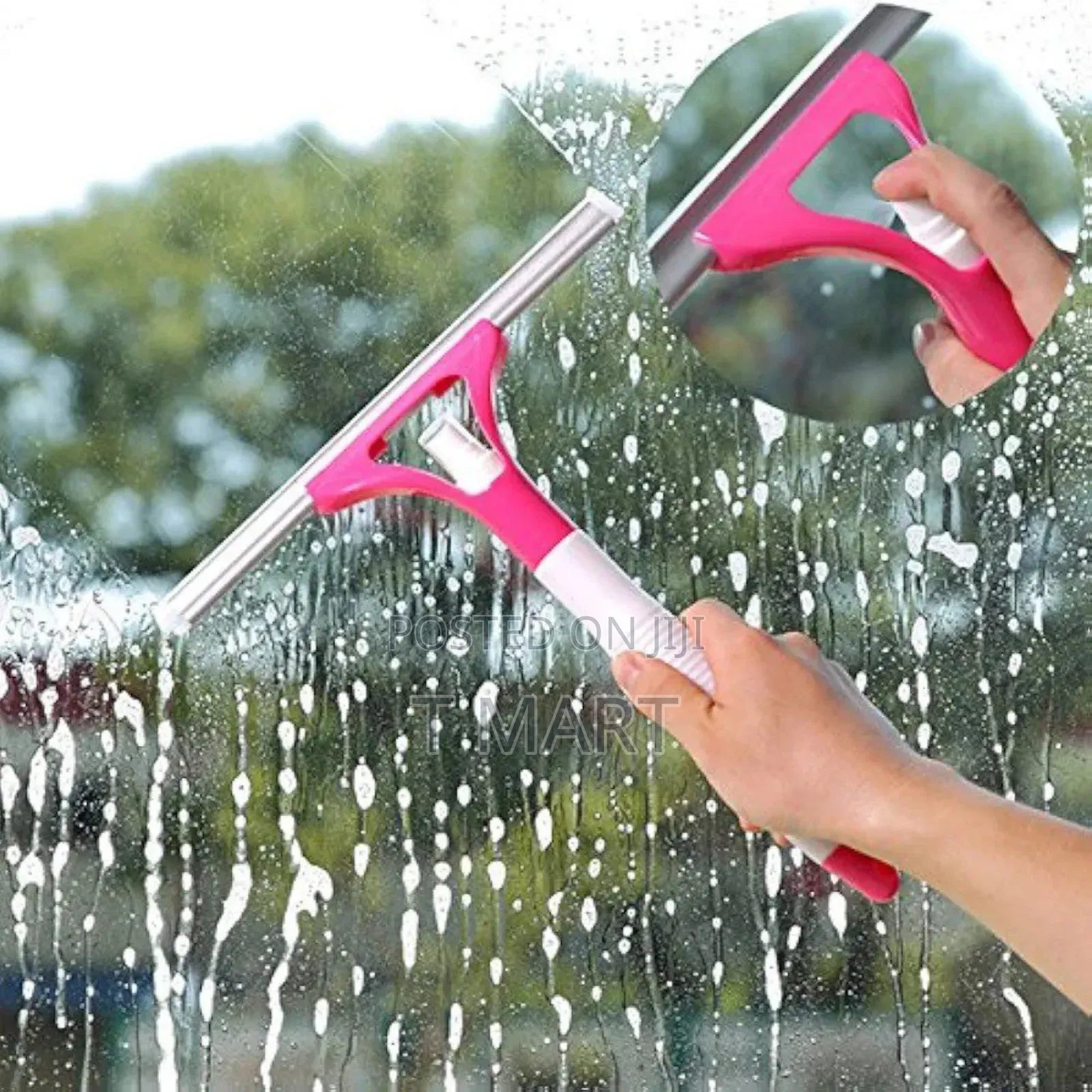 Spray With Wiper Blede Window Cleaner