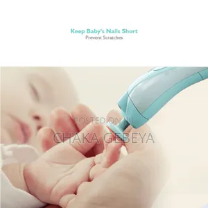 Electric Baby Nail Trimmer Polisher -6 Attachment Heads, Safe Easy