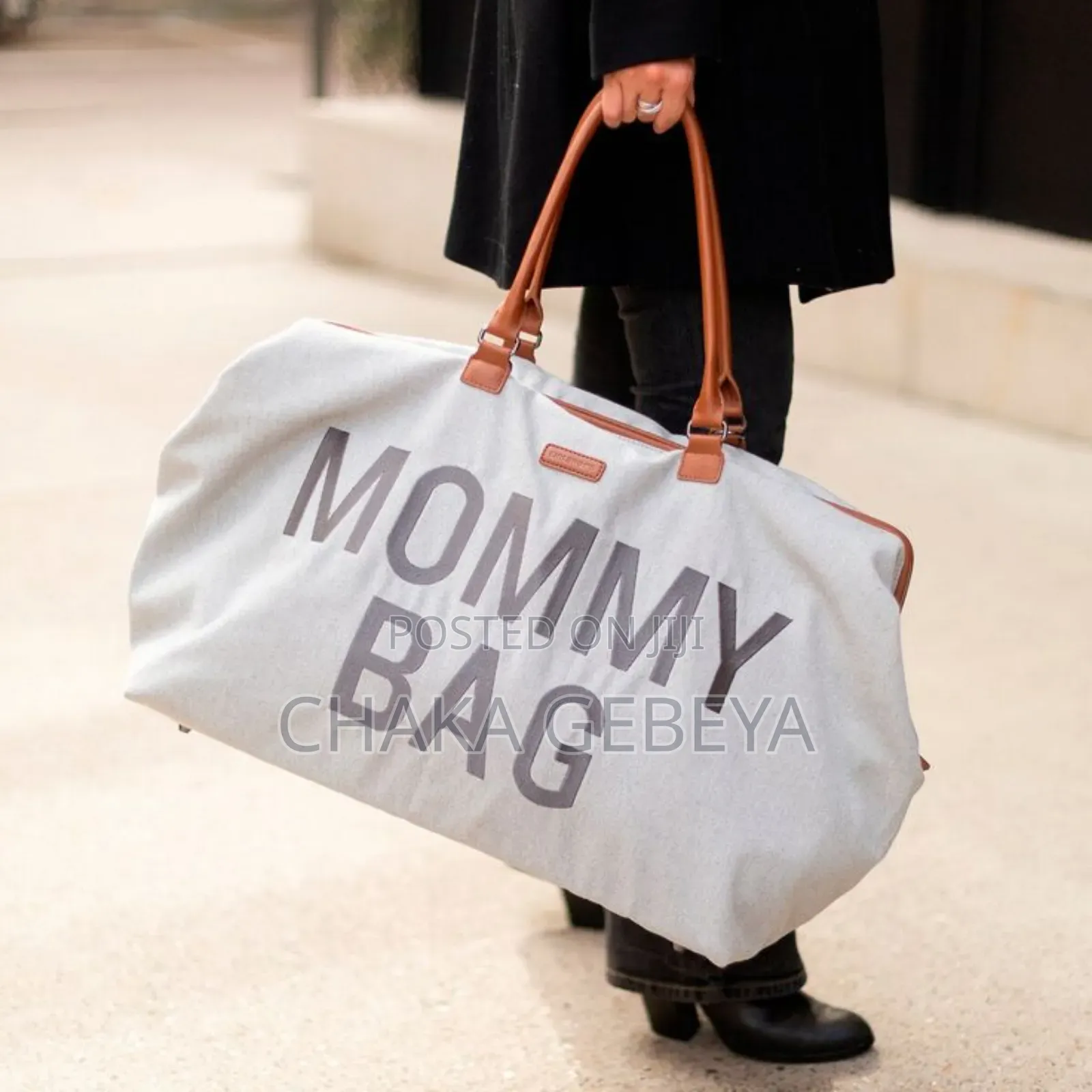 Luxury 5-in-1 Mommy Bag Set -Waterproof,Spacious,Includes Changing Mat