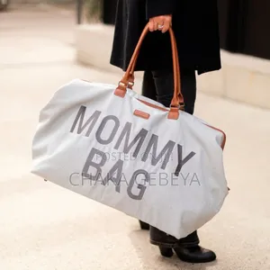 Luxury 5-in-1 Mommy Bag Set -Waterproof,Spacious,Includes Changing Mat
