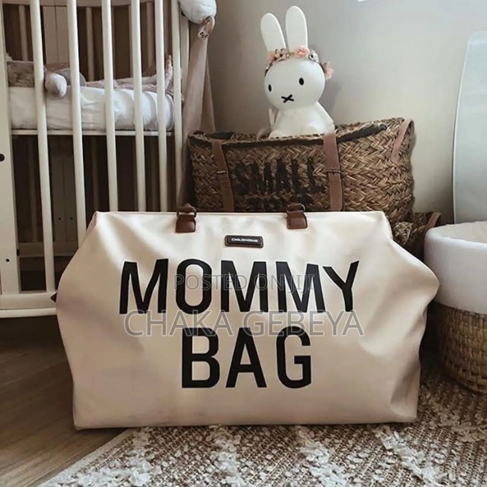 Luxury 5-in-1 Mommy Bag Set -Waterproof,Spacious,Includes Changing Mat