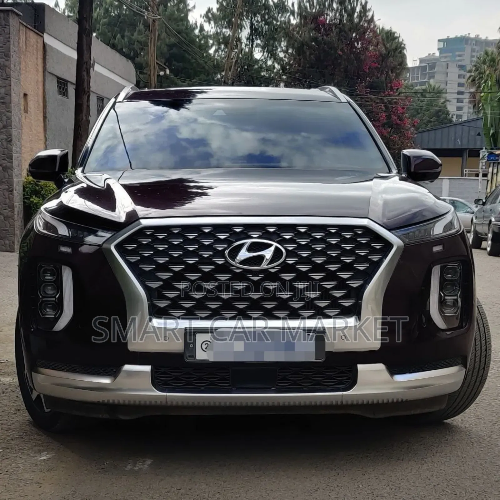 Hyundai Palisade 2022 Burgundy