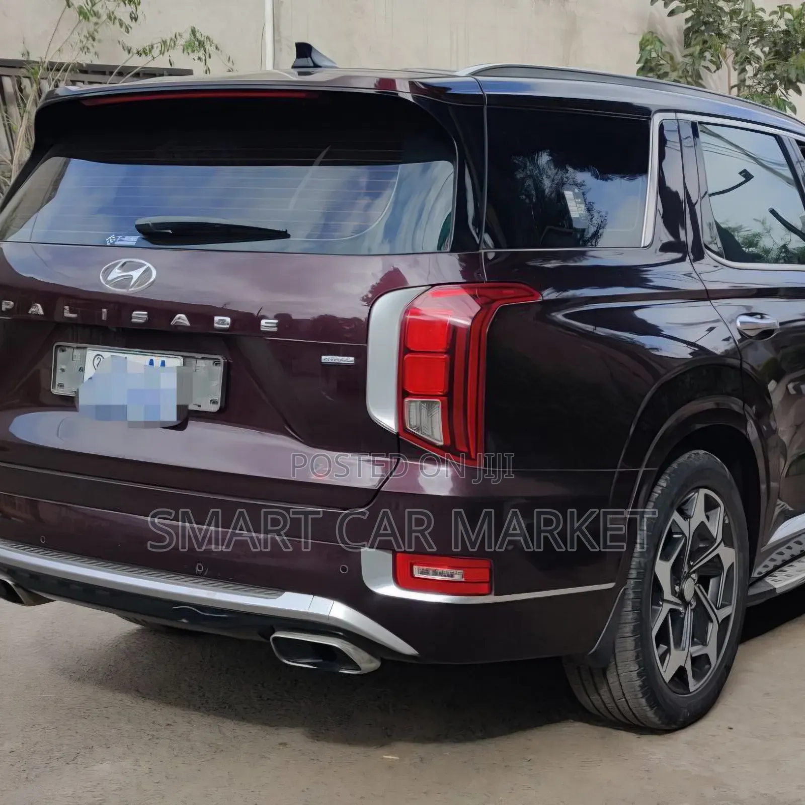 Hyundai Palisade 2022 Burgundy
