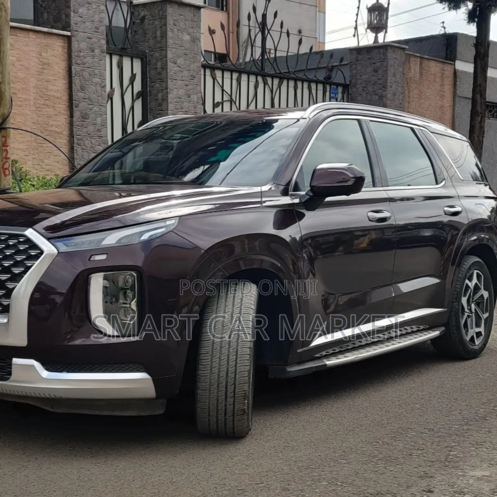 Hyundai Palisade 2022 Burgundy