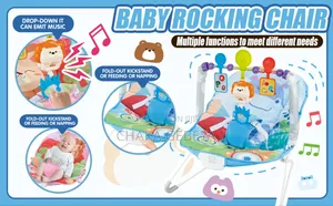 5-in-1 Newborn Rocker With Sound Soothes, Feeds, Educates, Holds 18kg