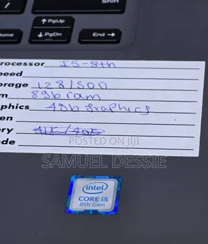 New Laptop Dell Inspiron 15 8GB Intel Core I5 HDD+SSD 128GB