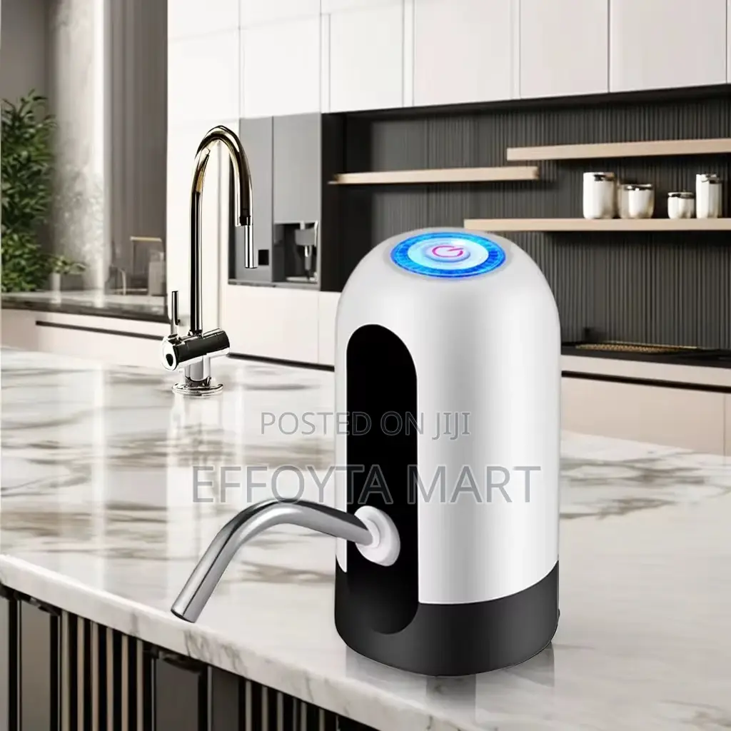 Rechargeable Water Dispenser Jar ላይ በመገጠም የመጠጥ ዉሃ የሚስብ
