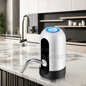 Rechargeable Water Dispenser Jar ላይ በመገጠም የመጠጥ ዉሃ የሚስብ