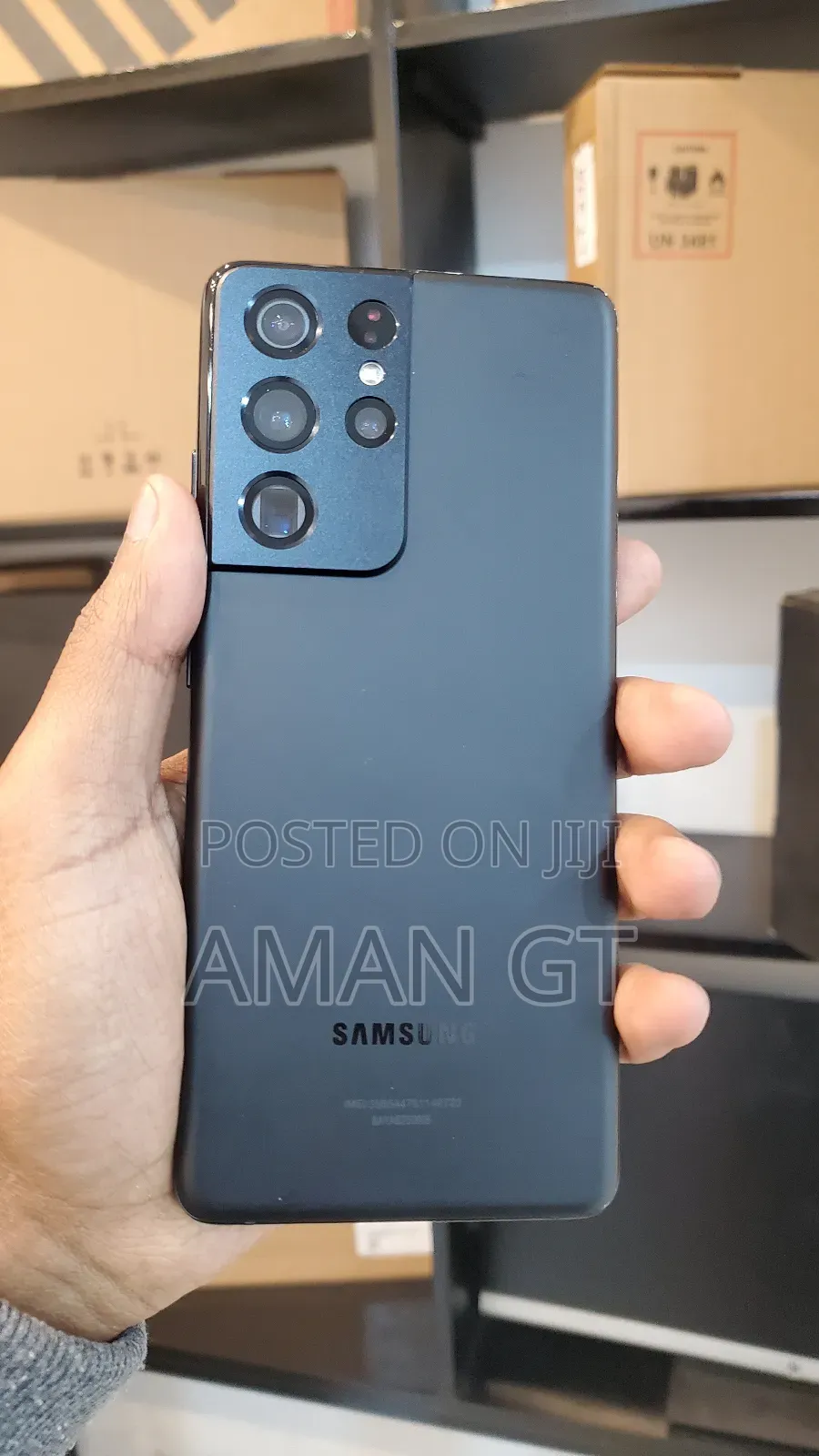 New Samsung Galaxy S21 Ultra 5G 256 GB Black