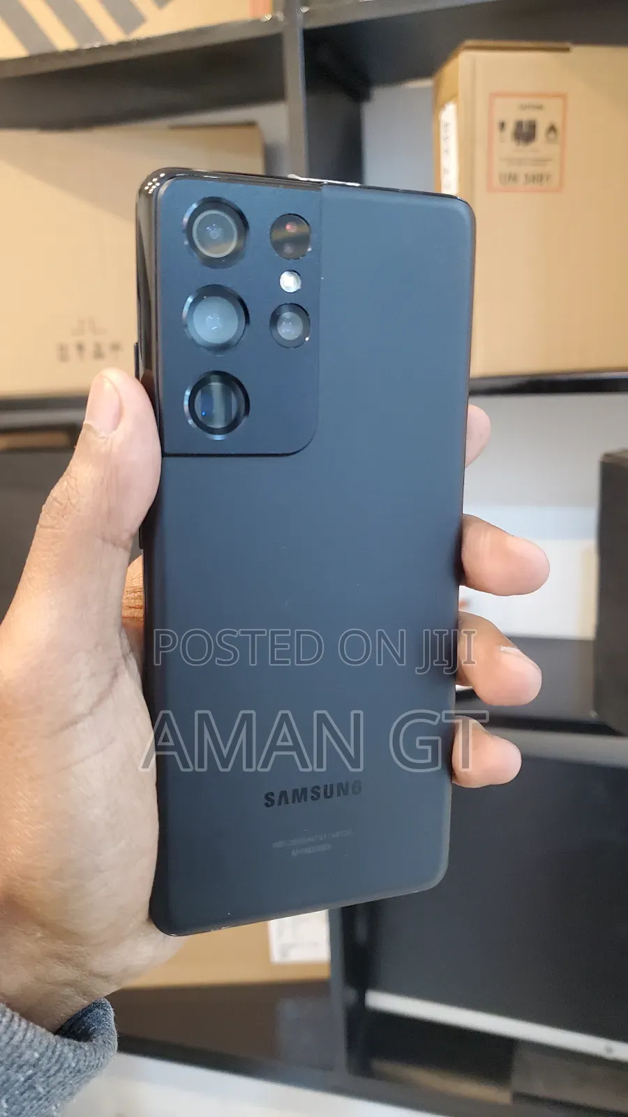 New Samsung Galaxy S21 Ultra 5G 256 GB Black