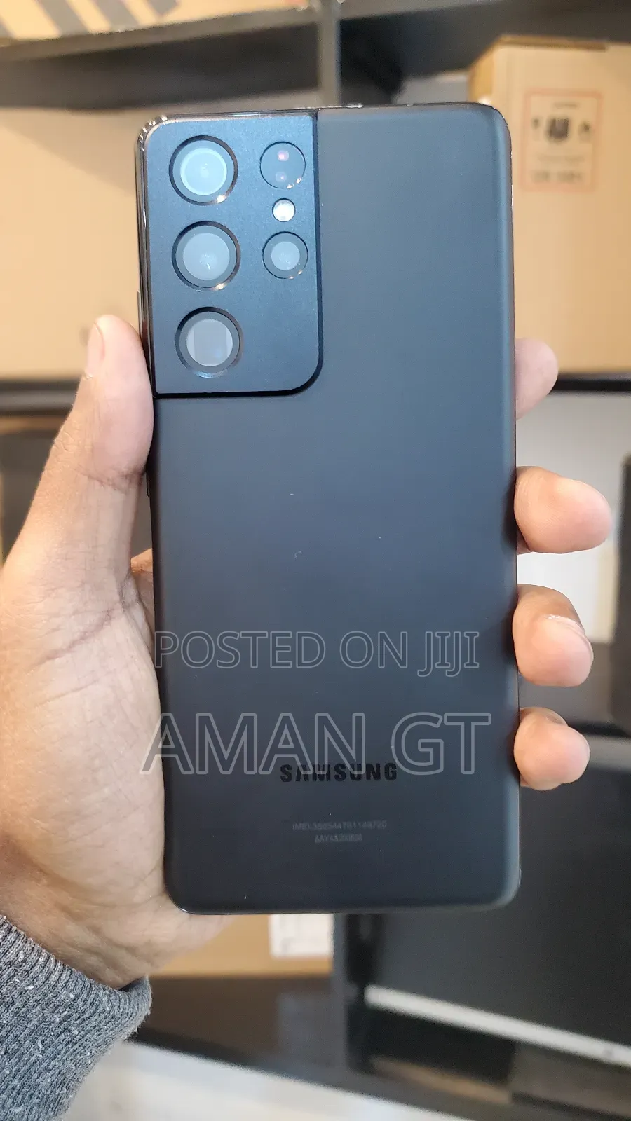 New Samsung Galaxy S21 Ultra 5G 256 GB Black