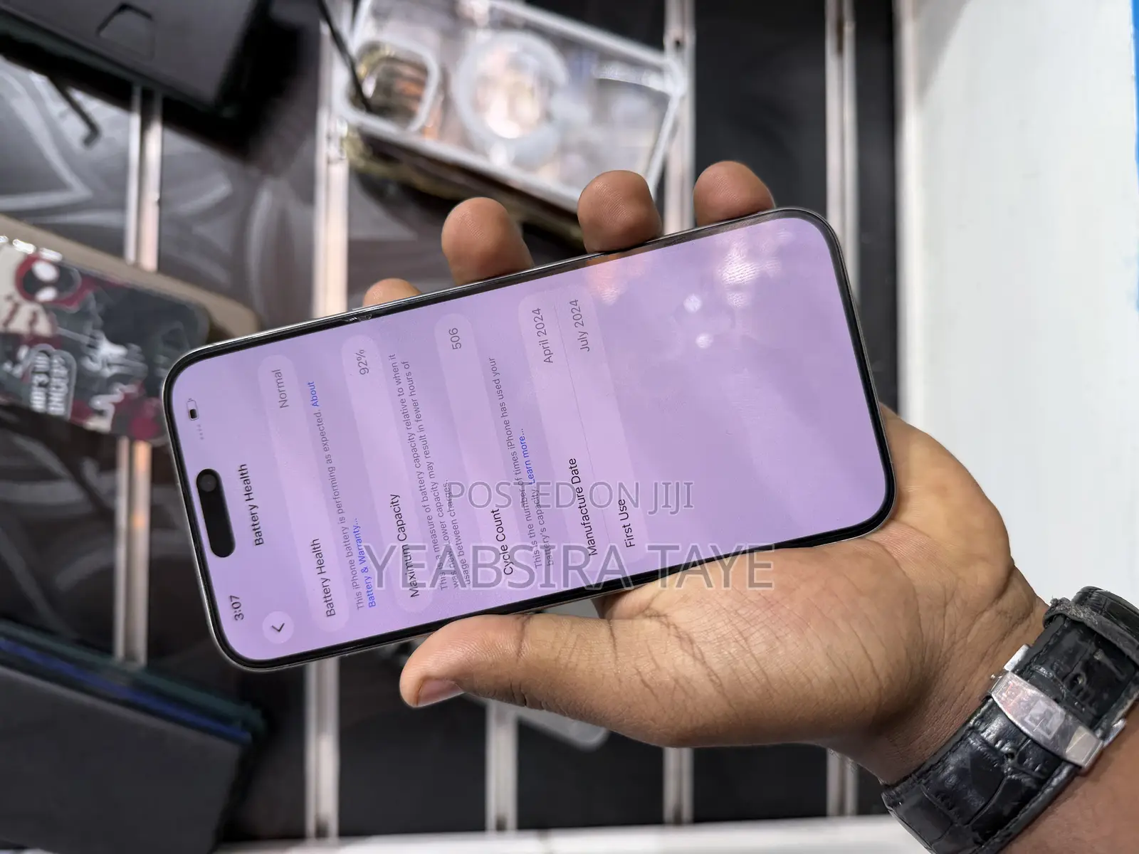 Apple iPhone 15 Pro Max 256 GB Silver