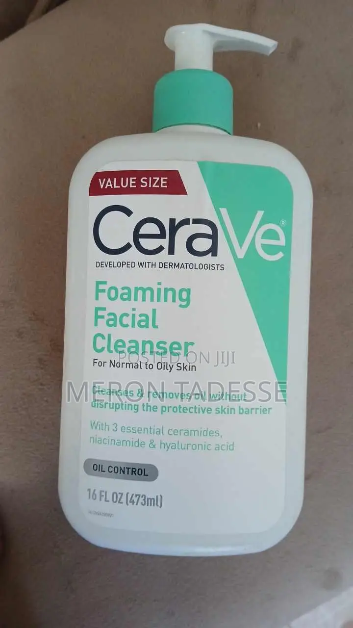 Cerave Foaming Facial Cleanser Normal to Oily Skin 473 Ml