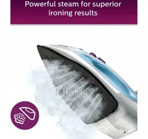Philips Easyspeed Steam Iron Non-Stick Soleplate 1440 Watts Linished S