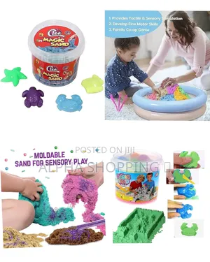 Modern Magic Sand/ዘመናዊ የልጆች መጫወቻ አፈር(አሸዋ)