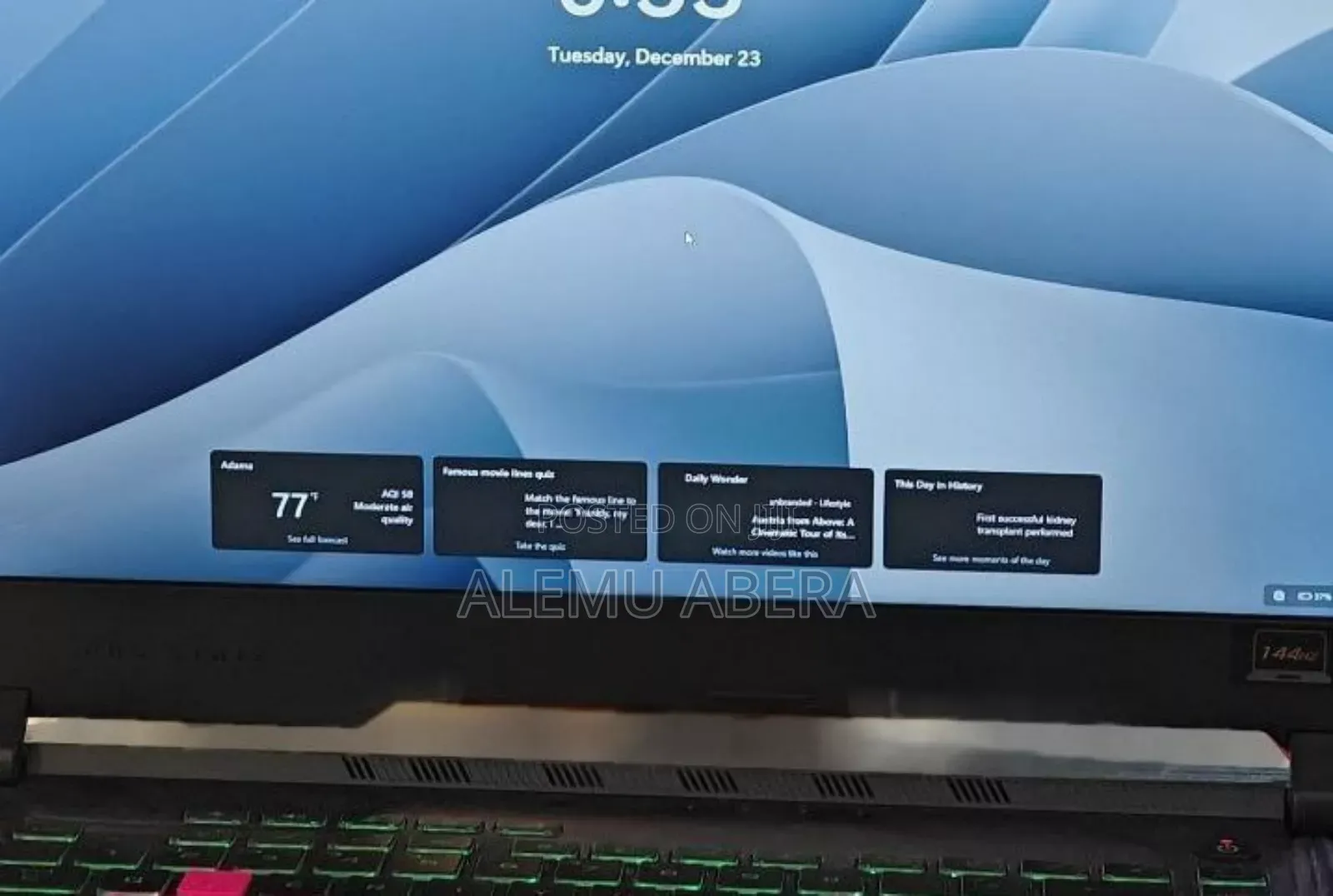 New Laptop Asus ROG Strix G15 G512 32GB Intel Core I7 SSD 512GB