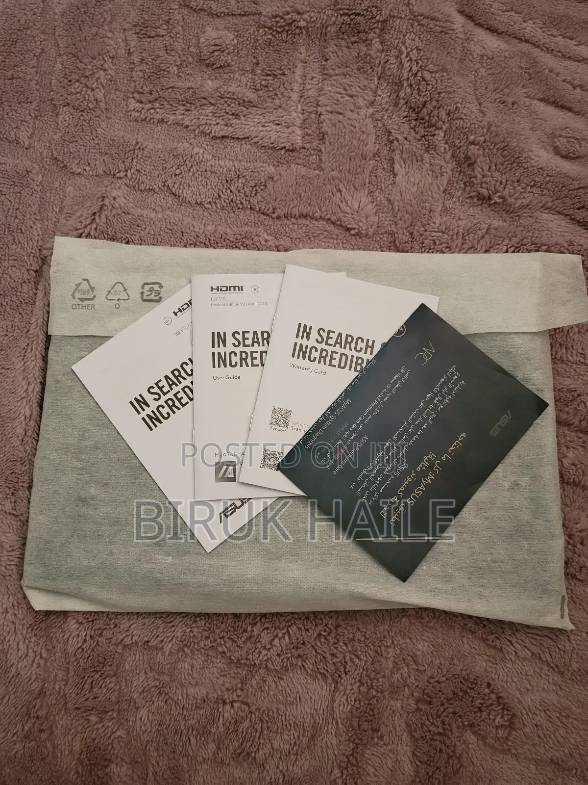 New Laptop Asus VivoBook X540SA 8GB Intel Core I5 SSD 512GB